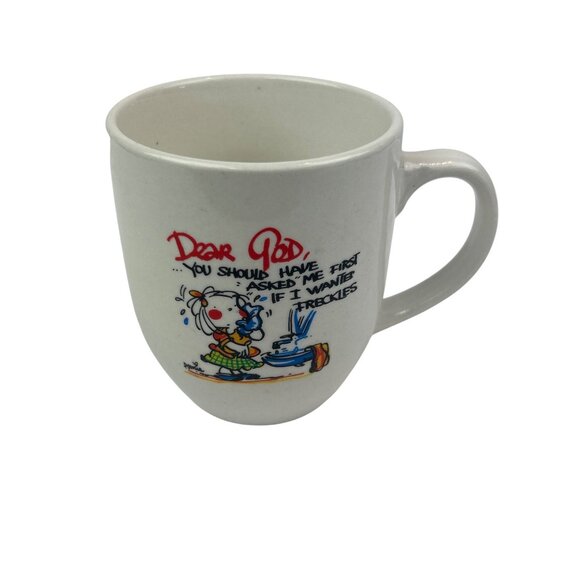 Royal Norfolk Other - Vintage Royal Norfolk "Dear God You Should Have Asked If I wanted Freckles" Coff